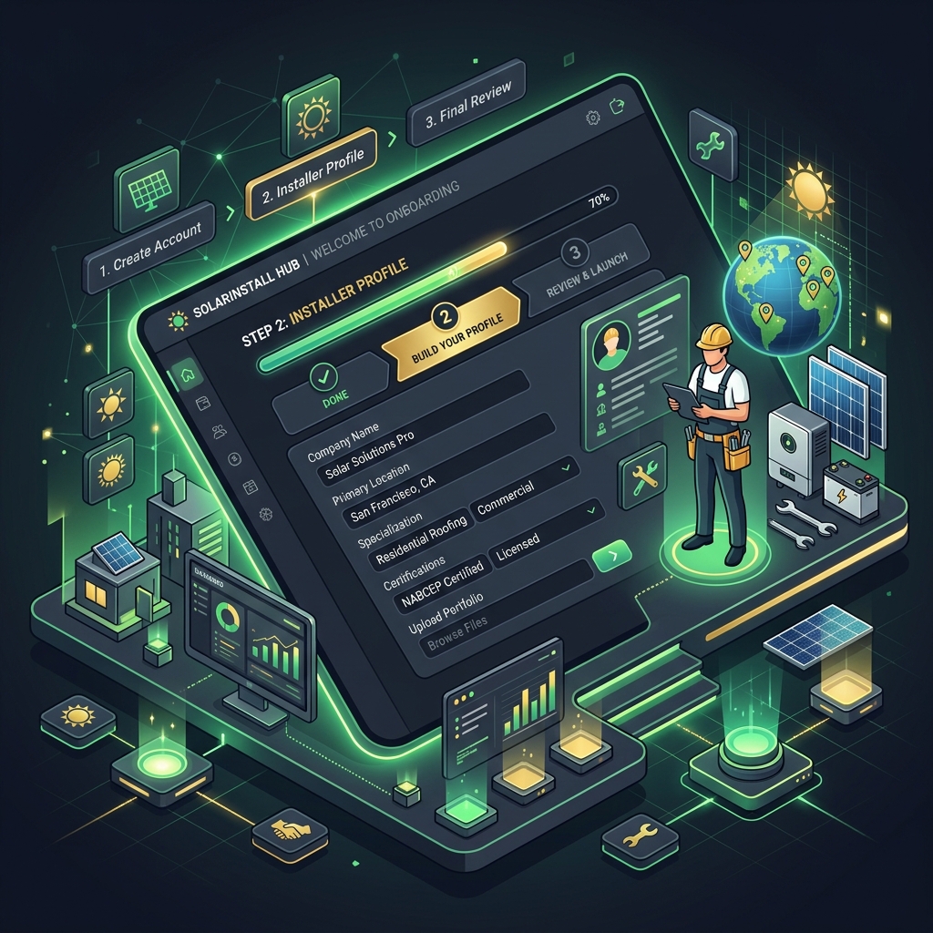 Installer Onboarding: Registration and Quick Setup Guide for Solar EPCs