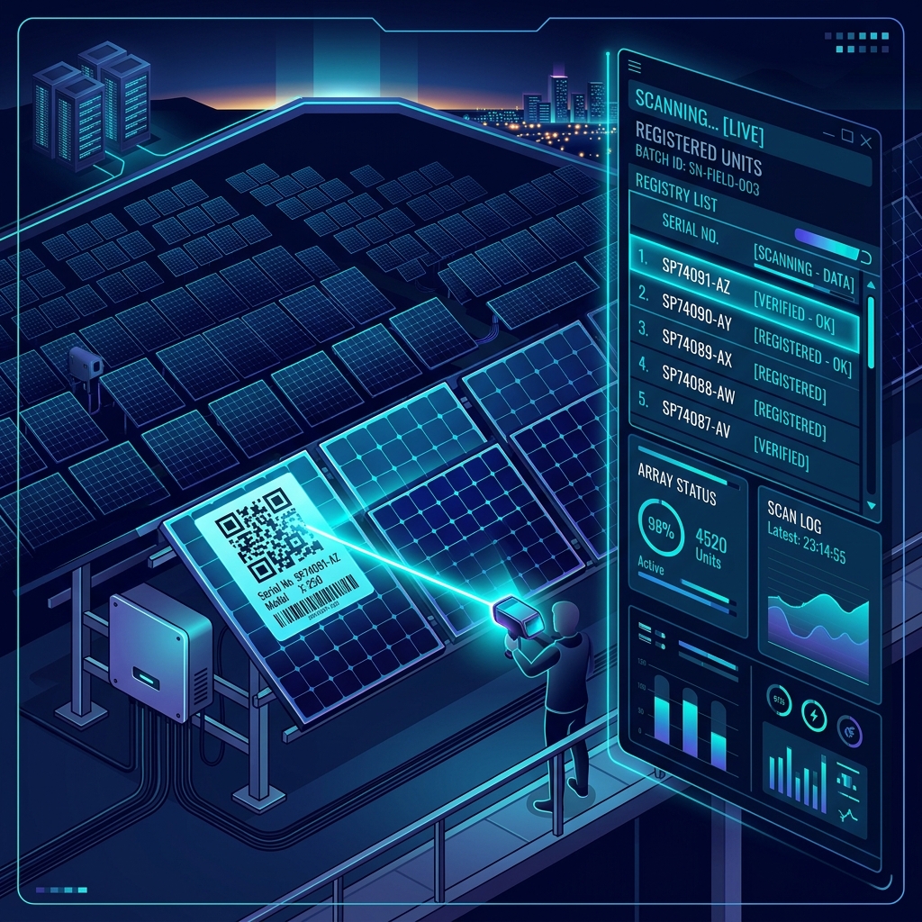 Serial Number Declaration: Preparing Module & Inverter Lists for MNRE Subsidies