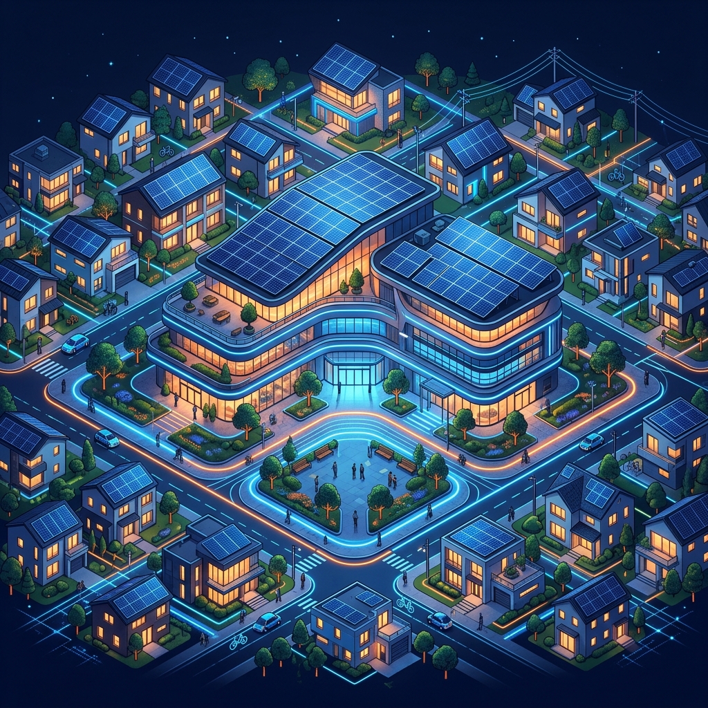 India - 3D District View